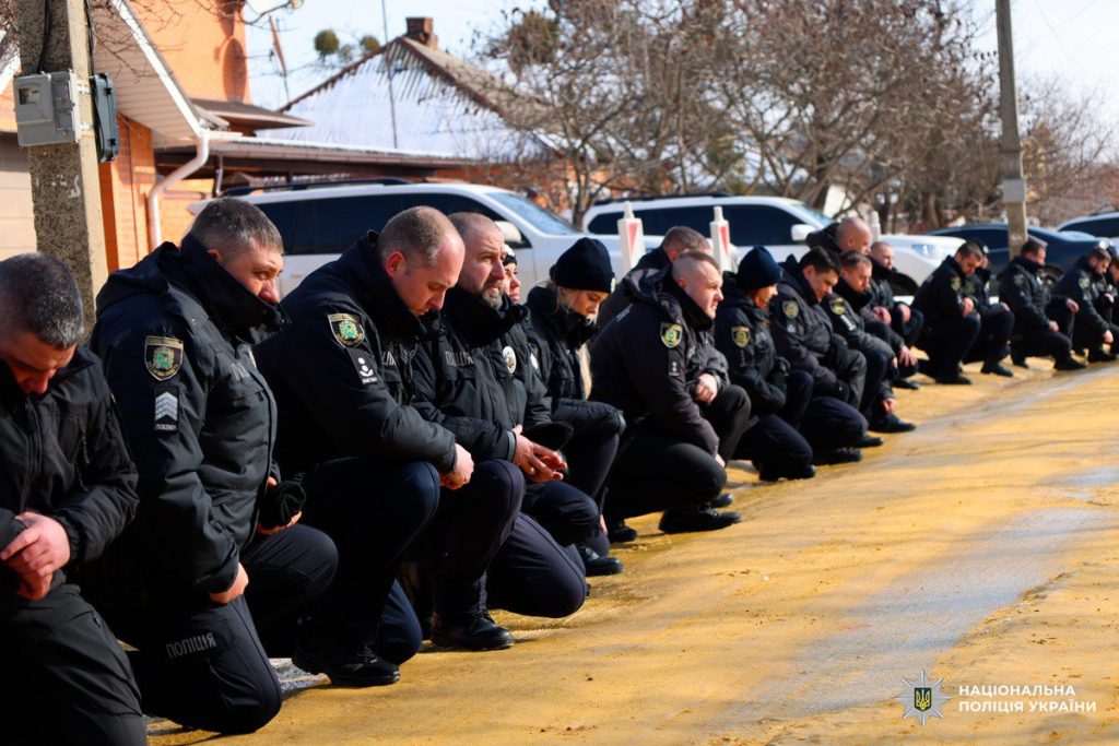 Колеги та рідні на прощанні