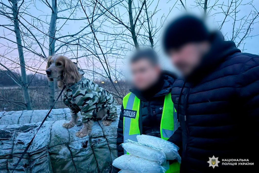 Правоохоронці під час вилучення речовин