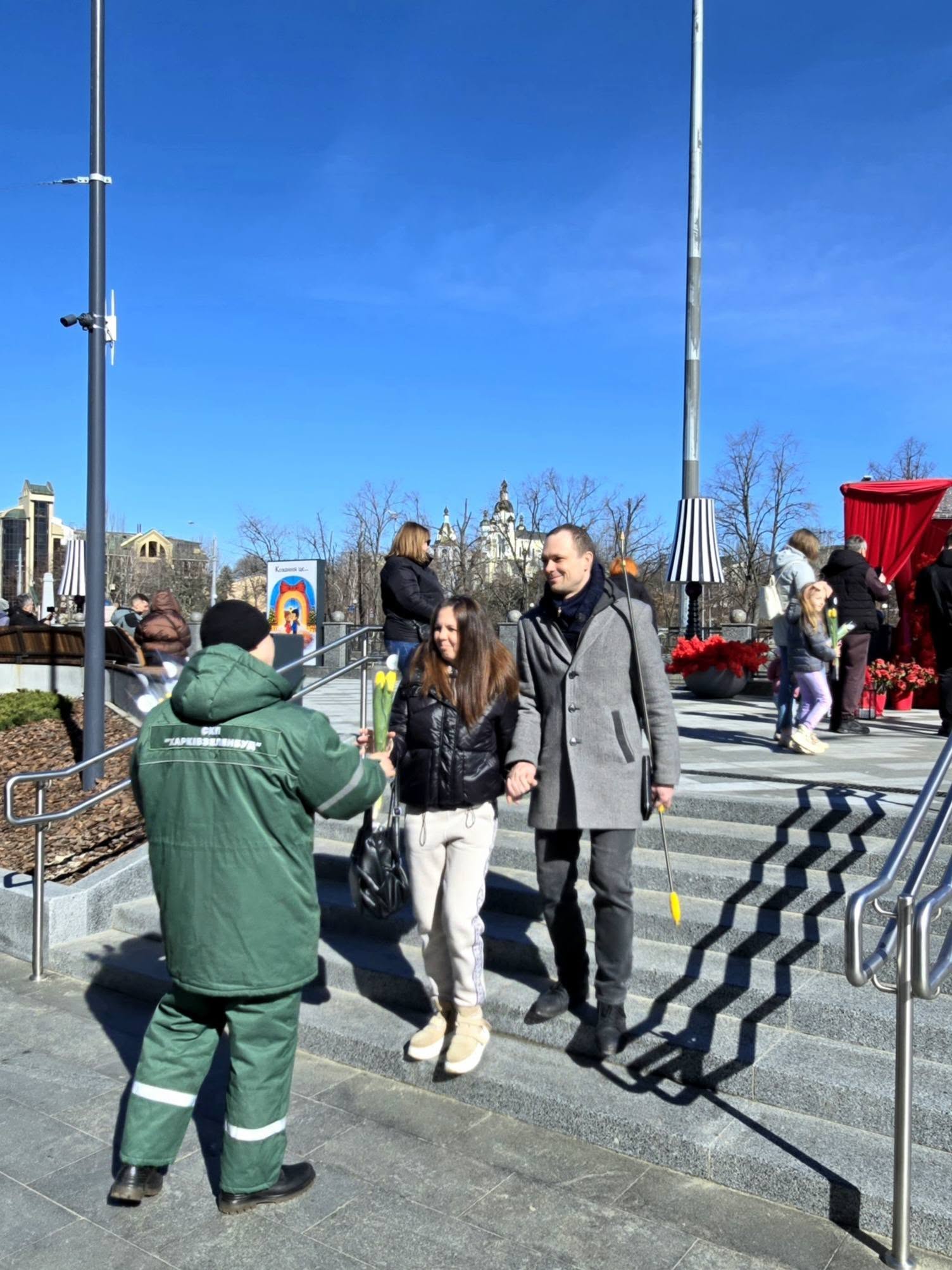 квіти 8 березня дарували харків'янкам 2026 рік 5