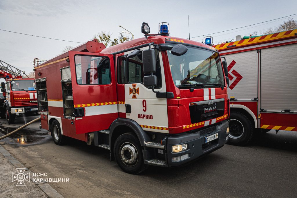 пожар в Харькове
