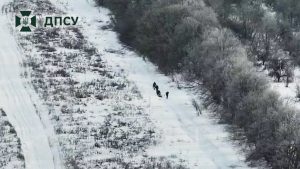 За гучномовцем і дроном: на Харківщині окупанти потрапили в полон (відео)