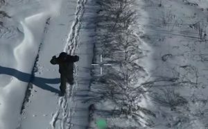 Дрон із гучномовцем допоміг прикордонникам на Харківщині взяти в полон росіян