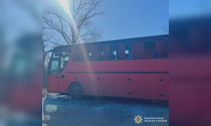 БпЛА влучив у автобус Харків—Великий Бурлук: одна людина загинула, кілька постраждалих