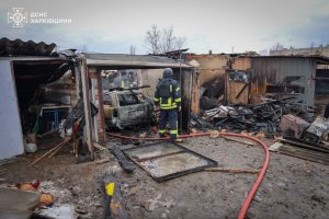 Під Харковом після «прильоту» виникла пожежа — у ДСНС розповіли, що горіло (фото)