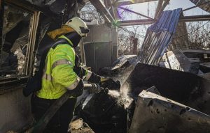 ДСНС завершила ліквідацію наслідків влучання у Харкові