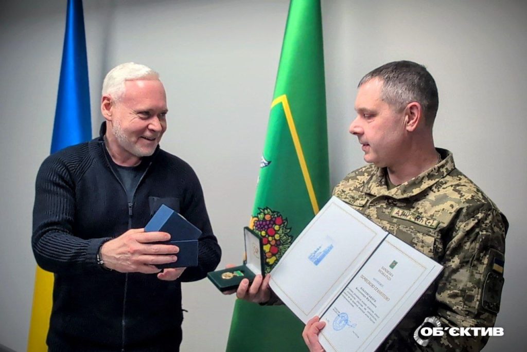 Терехов наградил героев в Харькове