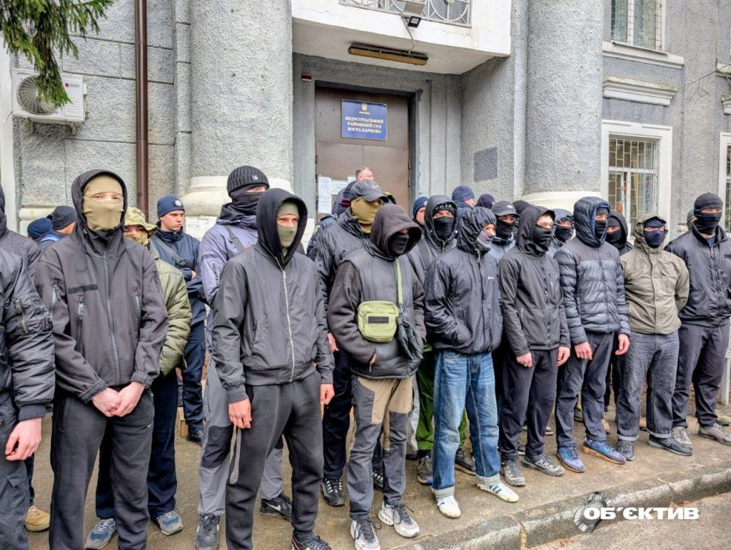 Мітинг під судом у Харкові