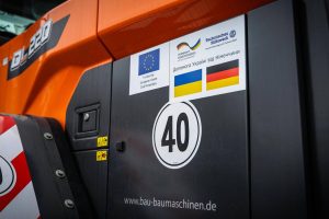 Німеччина передала Харкову спеціалізовані машини