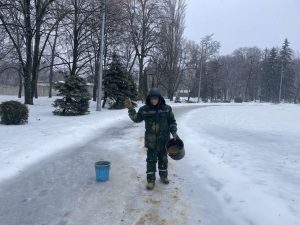 Комунальні служби підбили підсумки зимового сезону в парках Харкова