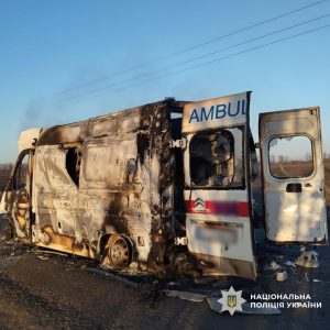 15 березня на Харківщині внаслідок удару дрона загинули двоє медиків швидкої допомоги