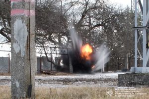 Сапери на Харківщині знешкодили дві міни, скинуті російським БПЛА (фото)
