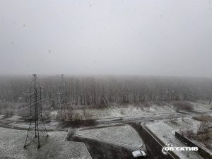 10 квітня в Харкові засніжило — фото та відео