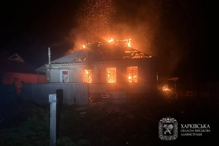 Нічний удар БпЛА по Балаклії: двоє мешканців поранені