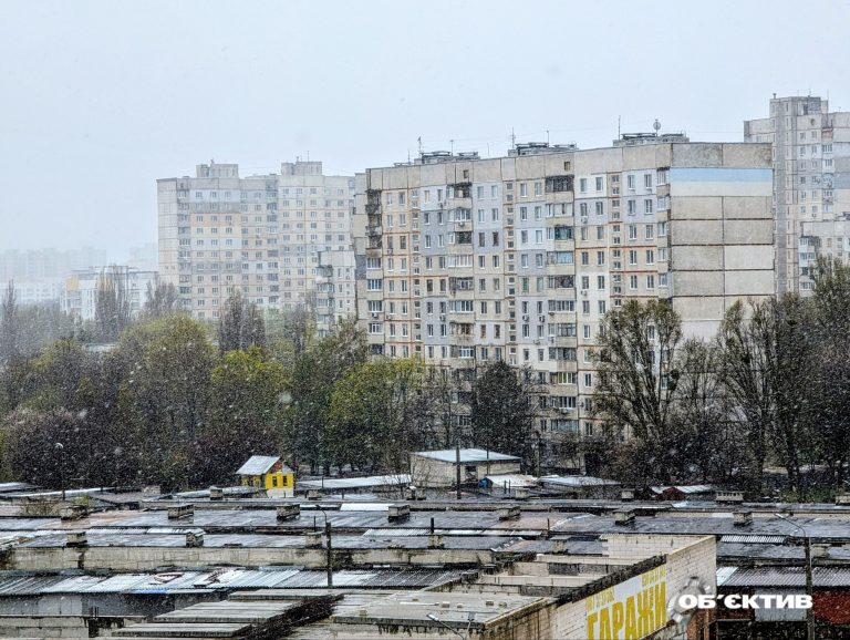 Квітневий сюрприз у Харкові та області — сніг знову накрив регіон (фото/відео)