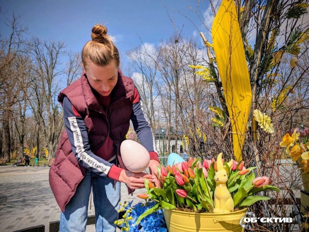 Харьков украсили в Пасхе