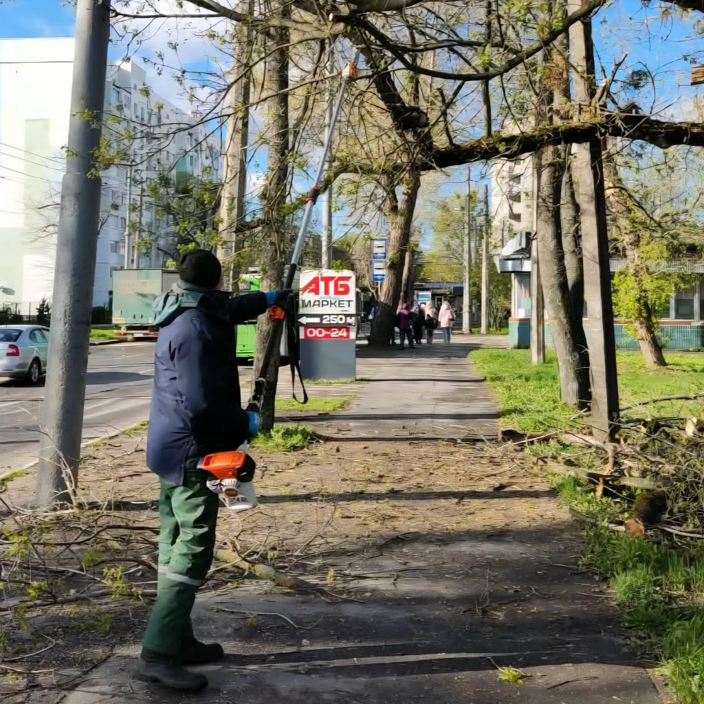 наслідки шквалу в Харкові