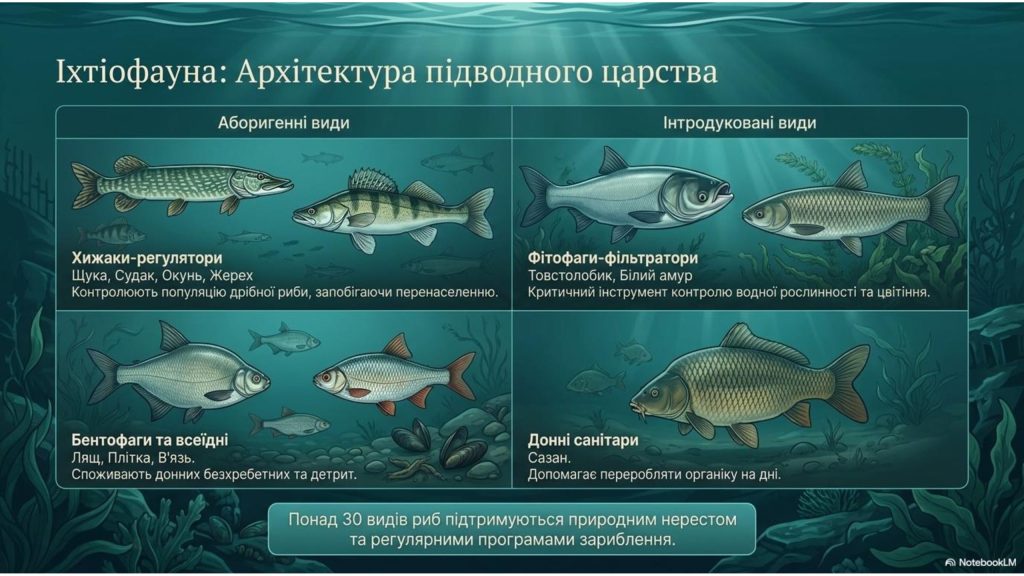 Рибні запаси водосховища