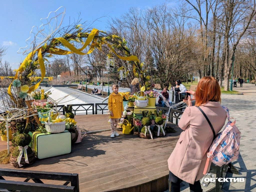 Харьков украсили в Пасхе