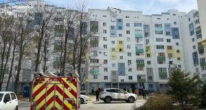 Будинок у Харкові після удару безпілотника: відео наслідків