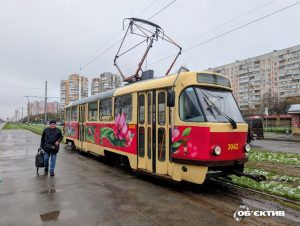 У деяких районах Харкова сьогодні знову призупинено рух трамваїв