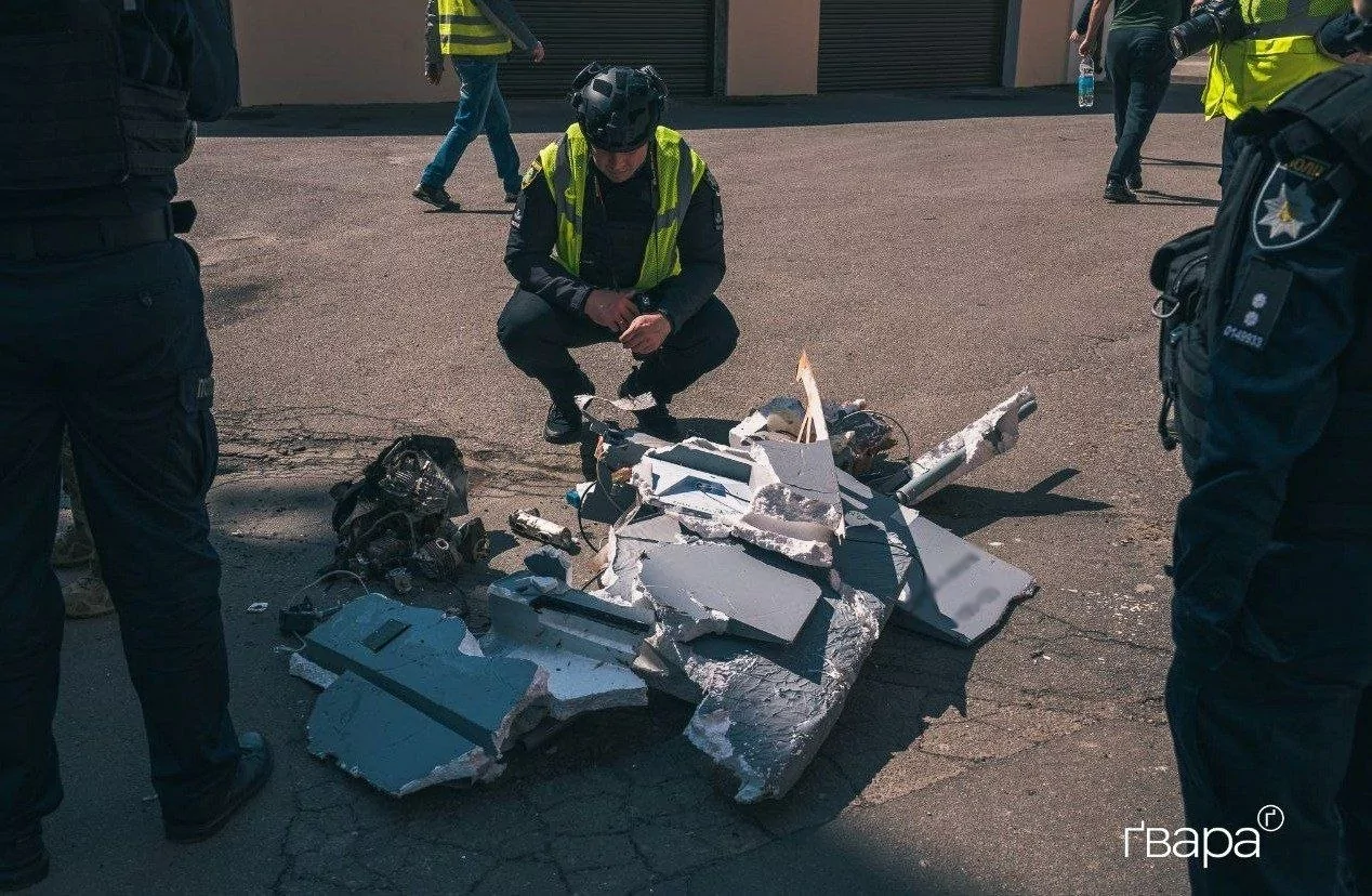 уламки безпілотника Харків