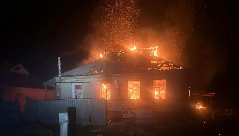 У Богодухові двоє поранених через удар дрона