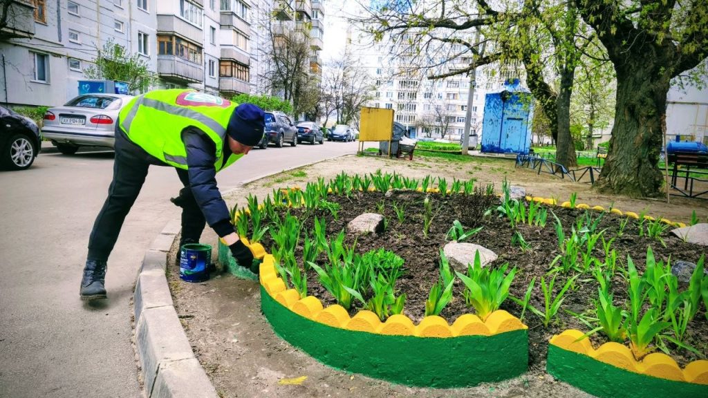 клумбы в Харькове