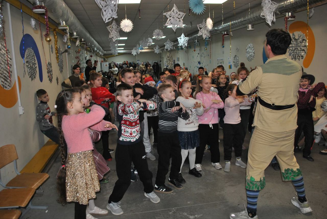 Ранник у укритті в Чугуєві
