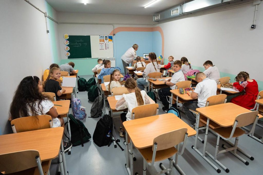 нова підземна школа на Харківщині
