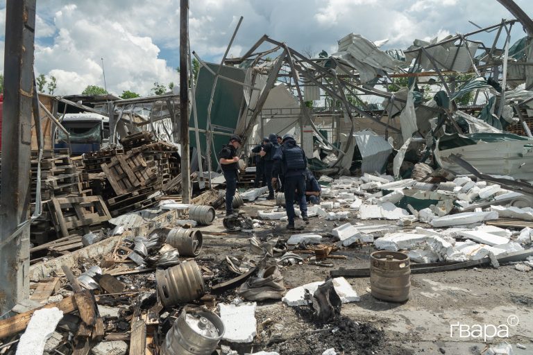 У Дергачах зафіксували перший за два роки ракетний удар