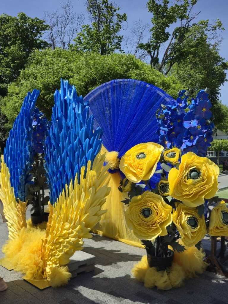нова патріотична фотозона в Харкові