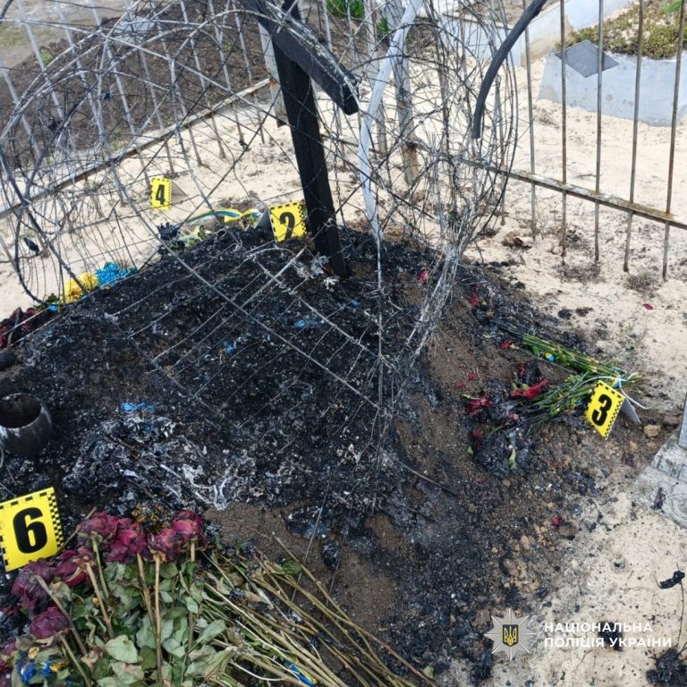 На Харківщині жінка осквернила могилу військового — чому це сталося