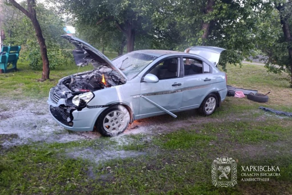 наслідки обстрілу Золочева
