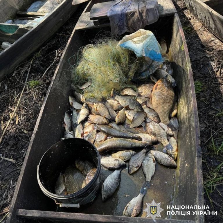 У Харківській області затримали браконьєра з уловом майже на 130 тисяч гривень