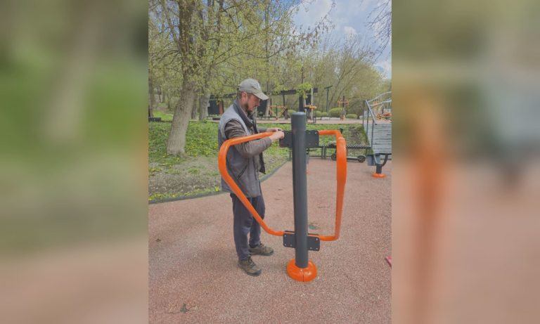 Тренажери повернулися на улюблений майданчик відпочинку харків’ян