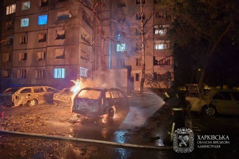 БпЛА атакували Харків: масштабні руйнування і дивом без жертв (фото)