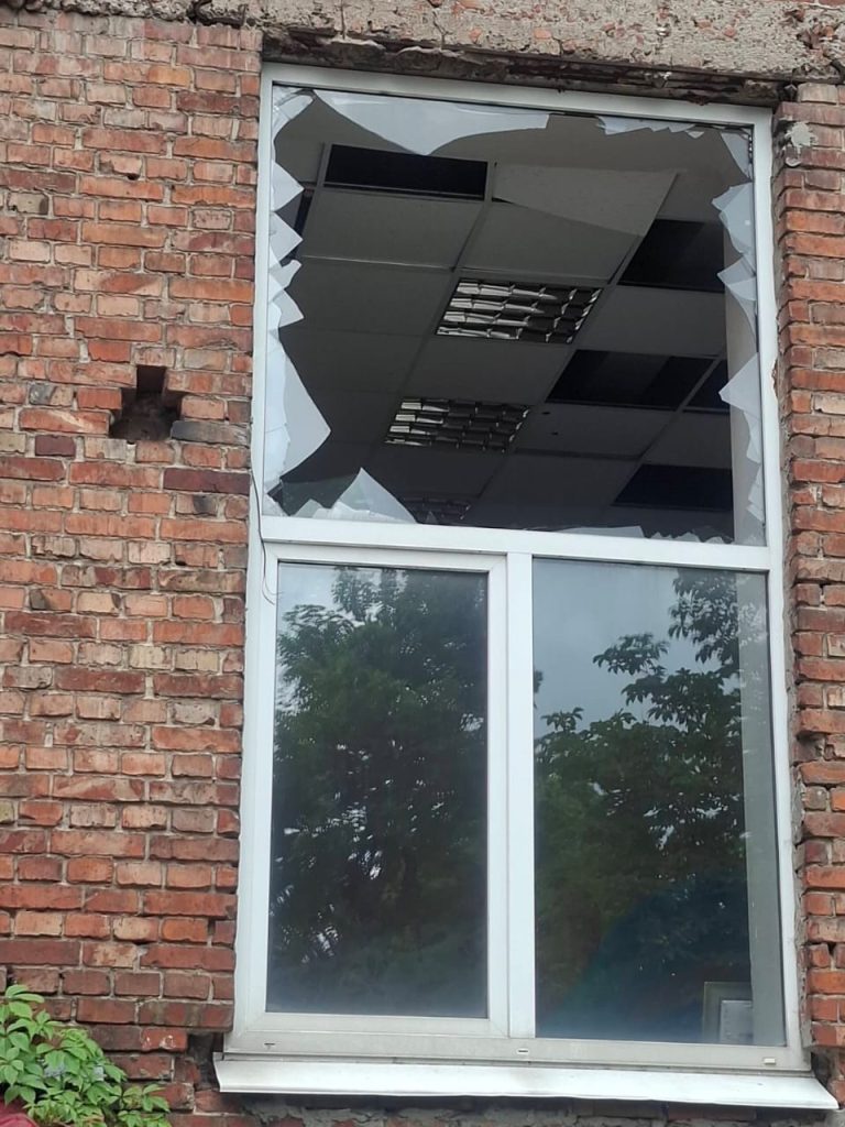 Коледж постраждав у Харкові внаслідок удару