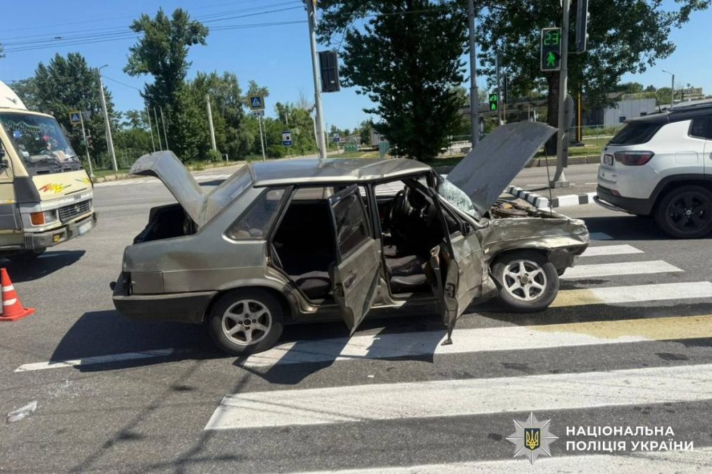 ДТП у Харкові — пошкодження транспортних засобів