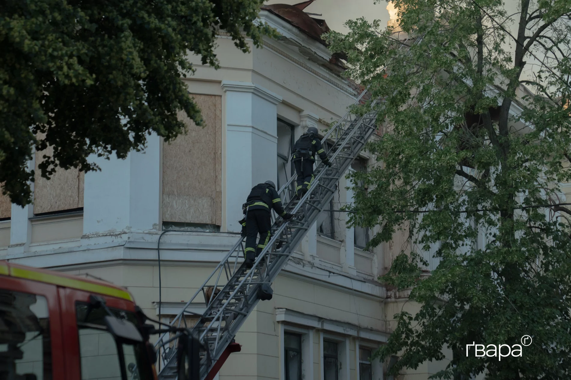 Російський дрон пошкодив Харківський художній музей — фото