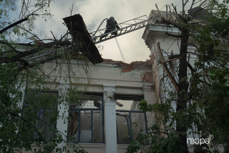 Удар російського дрона пошкодив Харківський художній музей — фото