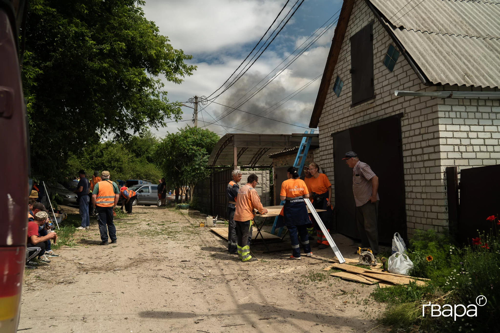 Наслідки влучання у приватний сектор в Холодногірському районі, 19 червня 2026 рік