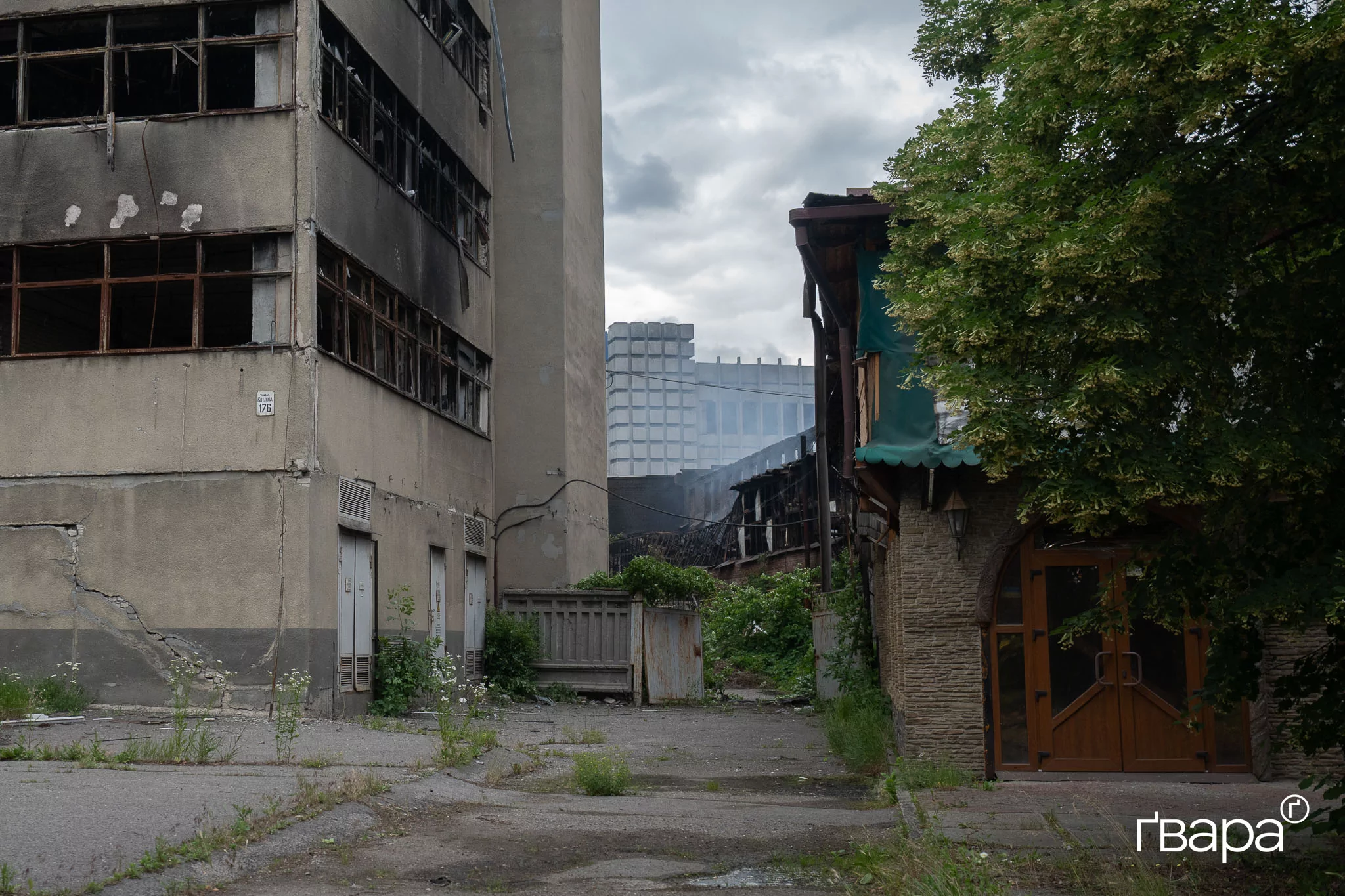 зруйнована промзона у Харкові