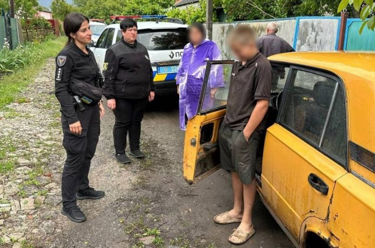 У Харківській області поліція зупинила за кермом 15-річного підлітка