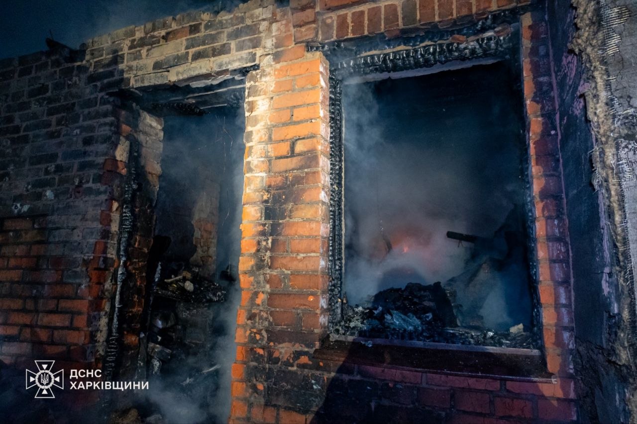 згорів будинок у Харкові в Холодногірському районі