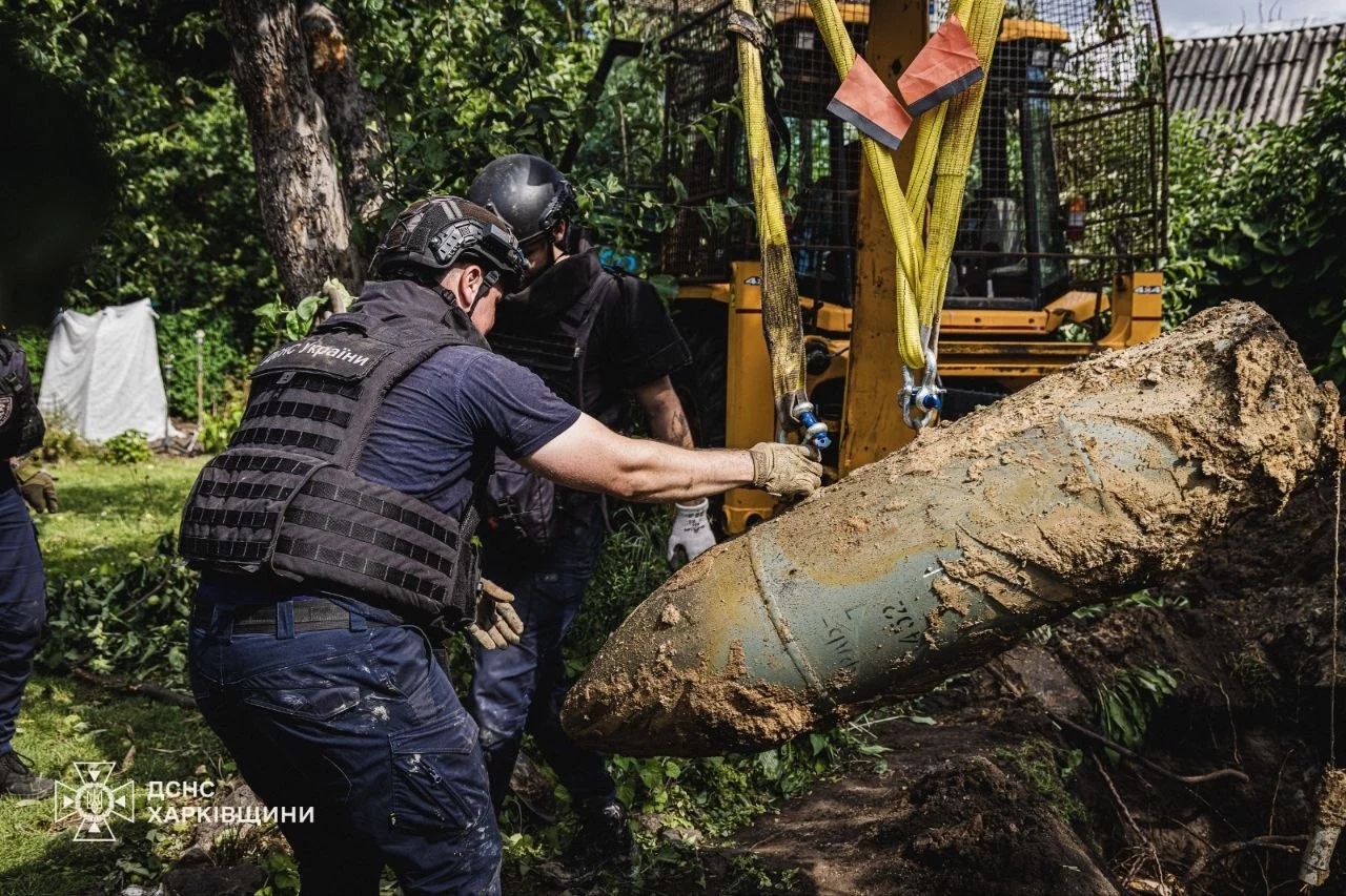 КАБ не розірвався у Харкові, його знешкодили