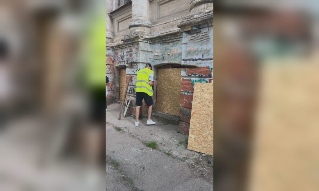 Відновлювальні роботи в музеї після пожежі