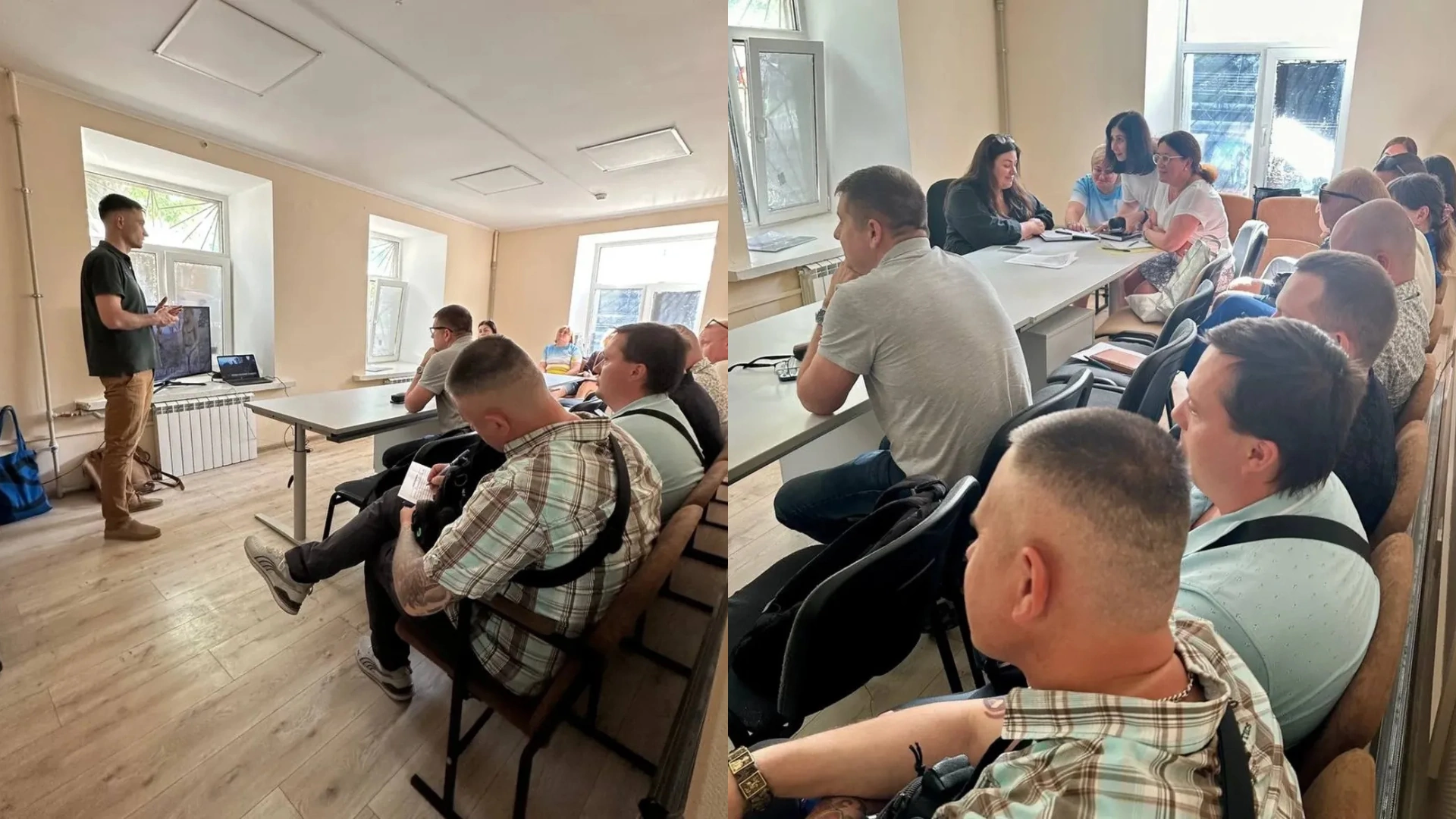 Тренінг для працівників Департаментів, що усувають наслідки прильотів