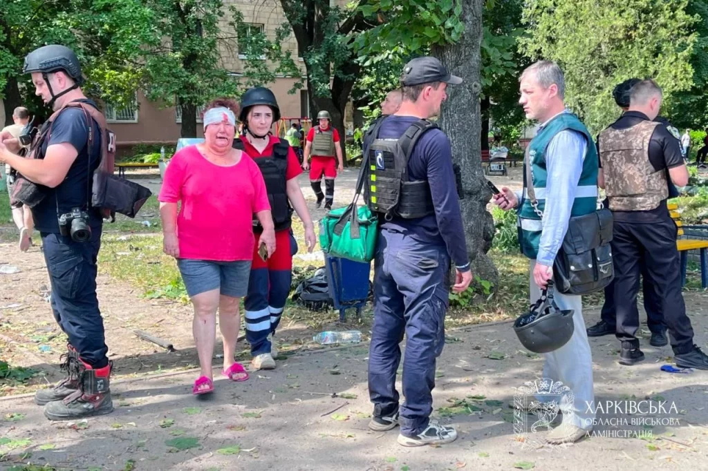 Обстріл Немишлянського району 8 липня