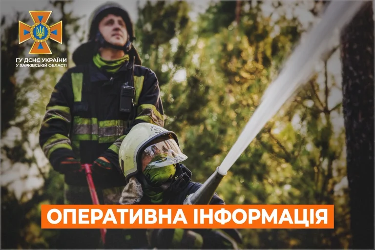 У ДСНС назвали райони Харківщини, де вирували пожежі