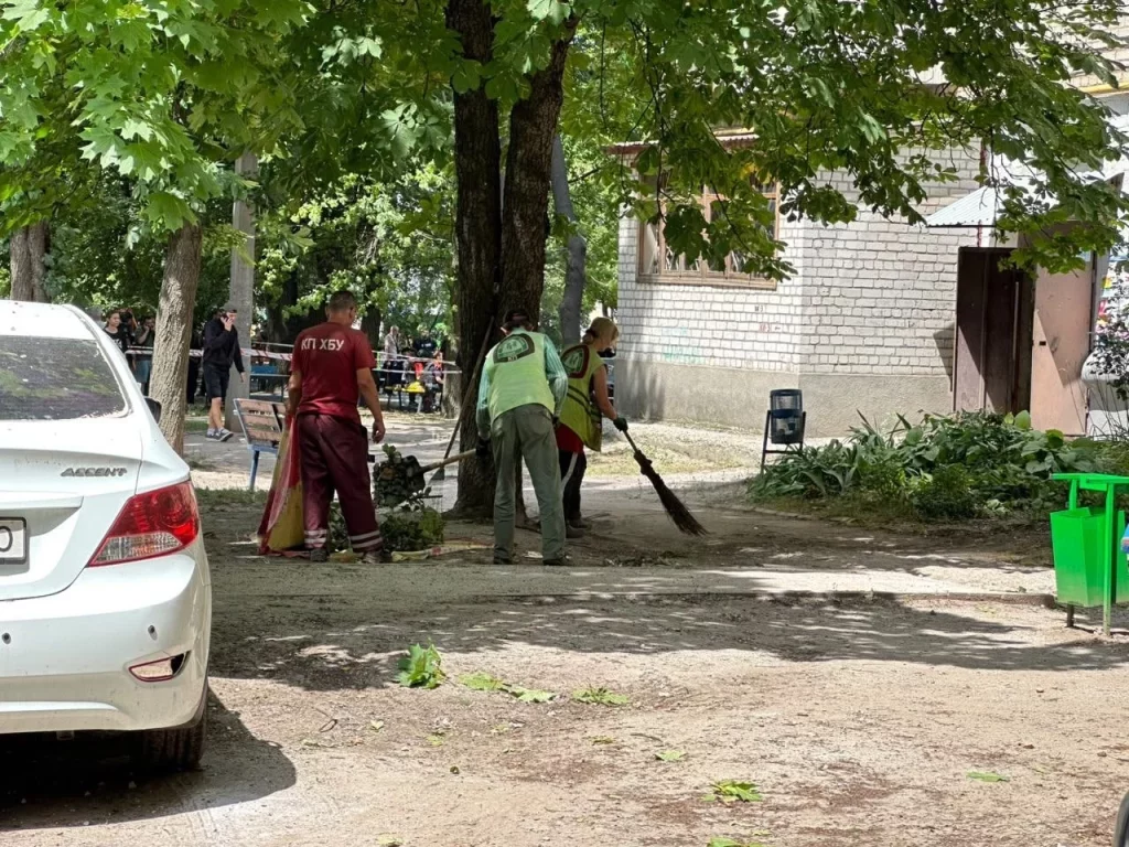 удар по Немышлянському району Харькова